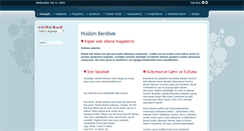 Desktop Screenshot of berdibek.com